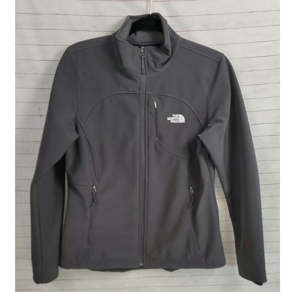 THE NORTH FACE Apex Bionic Softshell Full Zip Windwall Jacket in Gray, sz Medium - Picture 1 of 14
